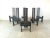 Postmodern High Back Dining Chairs, 1970s, Set of 6 For Sale - Image 9 of 9