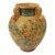 French Glazed Terracotta Urn Cassis en Provence Yellow Ochre Provencal Pottery Vase Sud & Co Corsica Olive Jar For Sale