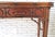 2000 - 2009 Theodore Alexander Mahogany Edwardian Bamboo Console Table Indochine 5300-138 For Sale - Image 5 of 12