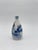 Japanese Antique Japanese Blue and White Porcelain Sake Bottle With Landscape Design For Sale - Image 3 of 8