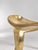 Postmodern Hollywood Regency Style Sculptural Brass Stool, 1970s, Set of 2 For Sale - Image 3 of 6