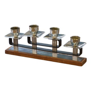 Vintage Scandinavian Candleholder, 1960s For Sale