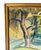 An early 20th century pastel drawing of a wooded landscape by American artist Bernard Gussow (1881-1957). The colors and...