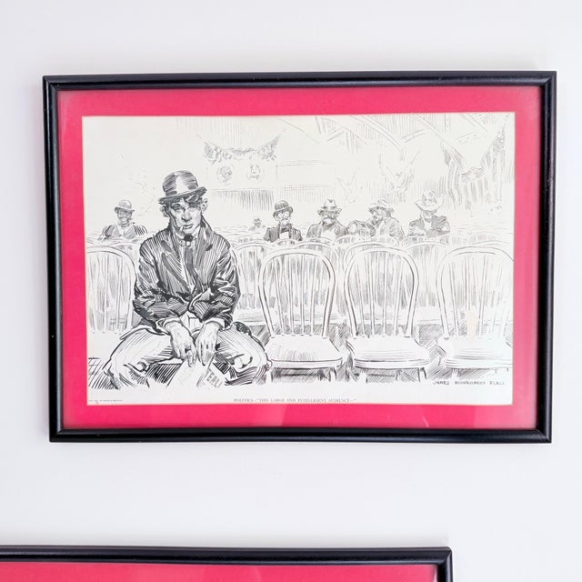 A rare and collectible pair of reproduction prints by James Montgomery Flagg — the celebrated American illustrator best...