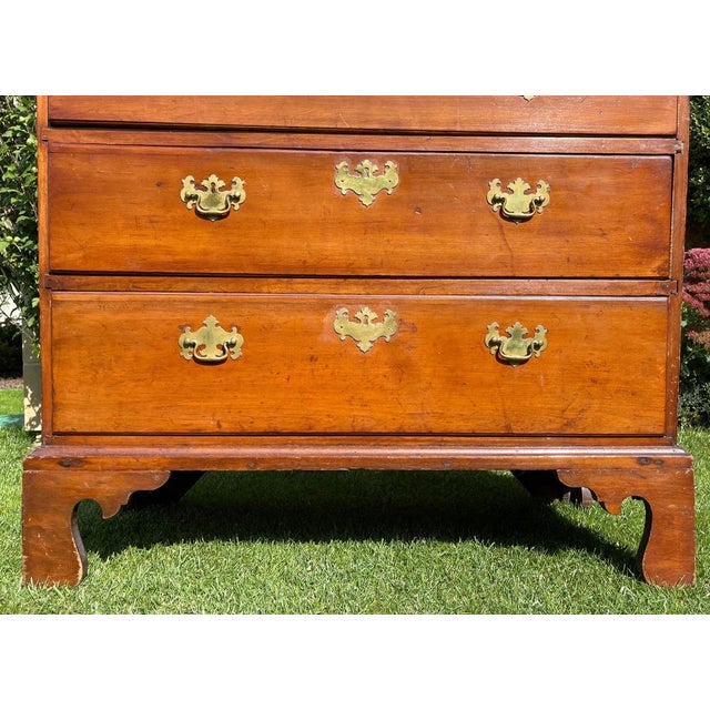18th Century English Weekly Cabinet in Mahogany For Sale - Image 4 of 17