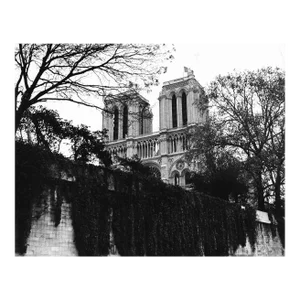 1971 Notre Dame Paris Photograph by Don Ware