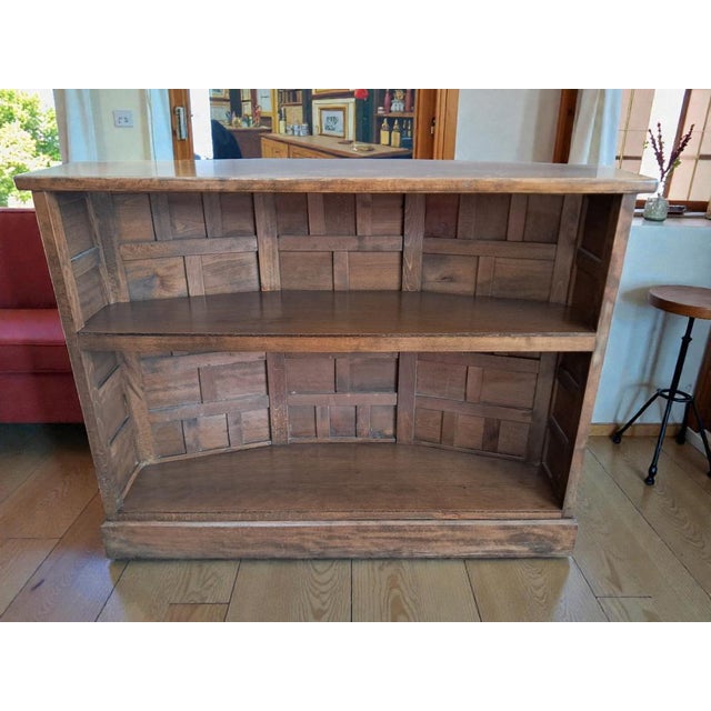 Vintage Home Bar Cabinet in Carved Wood, 1930s For Sale - Image 18 of 18