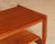 Mid-Century Modern Teak Side Table with Magazine Shelf, 1970s For Sale - Image 4 of 10