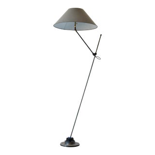 1920s O.C. White Bamboo Floor Lamp From Chimera Watts For Sale