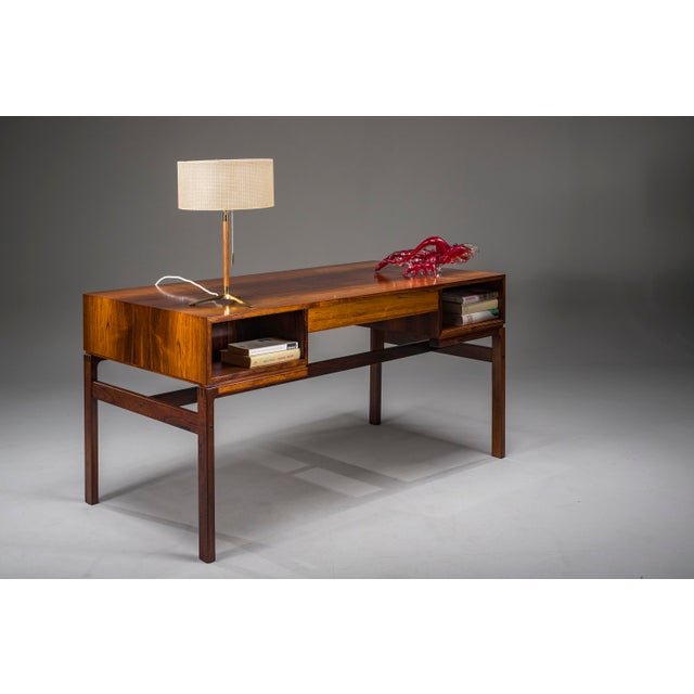 Model 80 Executive Desk by Arne Wahl Iversen for Vinde Møbelfabrik, Denmark, 1950s For Sale - Image 16 of 18