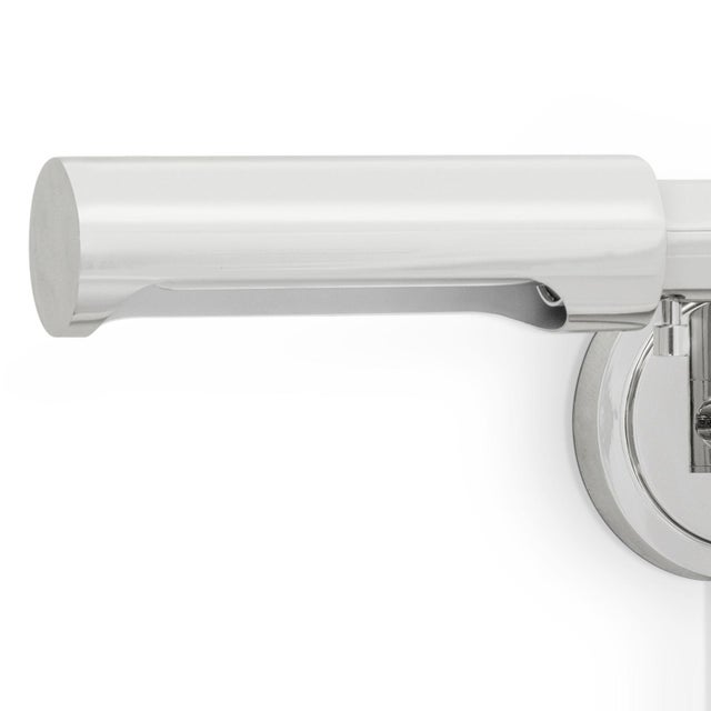 With its multiple pivoting joints and versatile pin-up or hardwire construction, the Noble Swing Arm Sconce is designed...