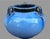 Arts & Crafts Vintage Fulper 3 Handled Bulbous Blue 6.25" Art Pottery Vase For Sale - Image 3 of 9