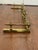 Turn of the Century Antique Brass Fireplace Set For Sale - Image 10 of 13