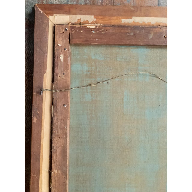 19th Century American Folk Art Portrait Painting of a Gentleman, Style of Ammi Phillips For Sale - Image 14 of 16