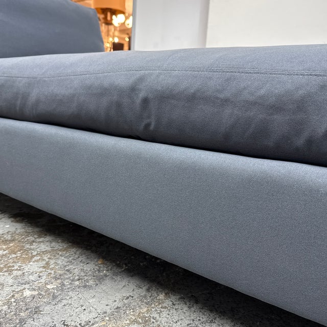 Blue Mitchell Gold + Bob Williams Lounge Daybed For Sale - Image 8 of 12