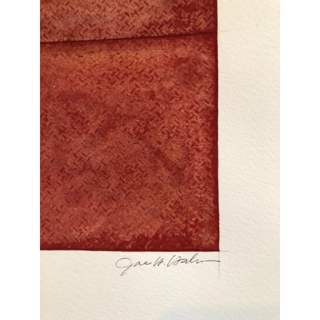 Contemporary Jae Hahn, Korean Abstract Minimalist Gouache Painting LA Woman Artist MInimalism For Sale - Image 3 of 7