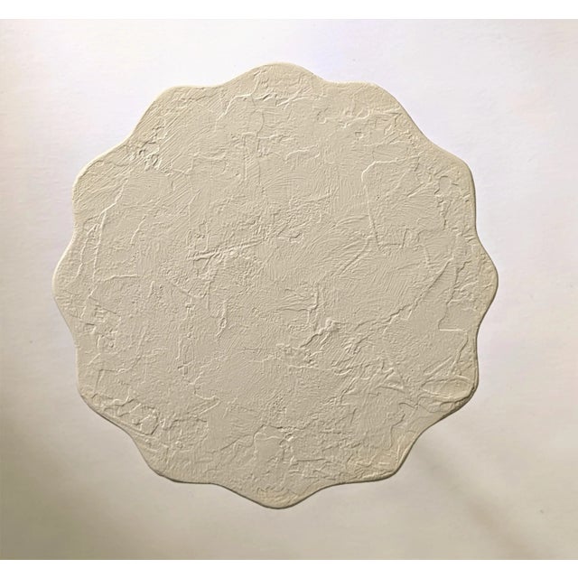 Contemporary Mirage Artisan Accent Table White For Sale - Image 3 of 5