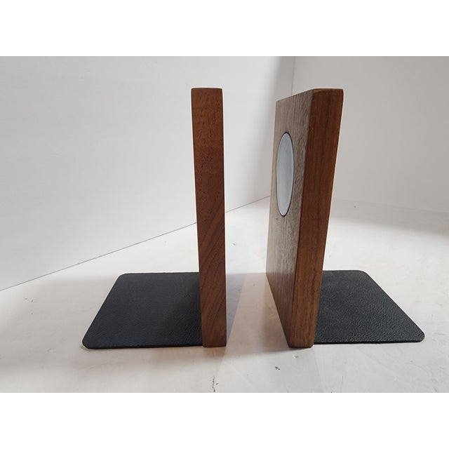 Wood 1960s Pair of Gordon and Jane Mid Century Modern Bookends For Sale - Image 7 of 7