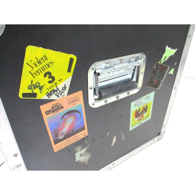 Metal Rock and Roll Coffee and Side Table Road Cases 2pcs. For Sale - Image 7 of 16