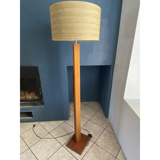 Vintage Scandinavian Teak Floor Lamp in the Style of K-Lighting, 1970s For Sale - Image 17 of 18