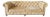 Restoration Hardware Tan Leather Kensington Luxe Sofa For Sale