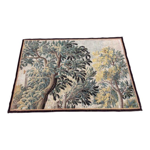 17th Century Flemish Verdure Tapestry For Sale