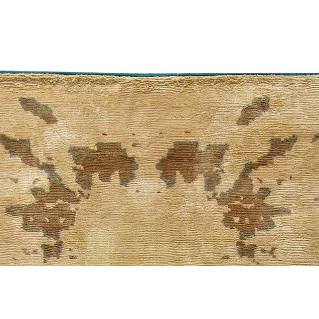 Contemporary Abstract Silk Runner by Doris Leslie Blau For Sale - Image 4 of 5