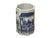 Ceramic 4" Small Octagonal Blue White Scenery Graphic Porcelain Art Vase For Sale - Image 7 of 16