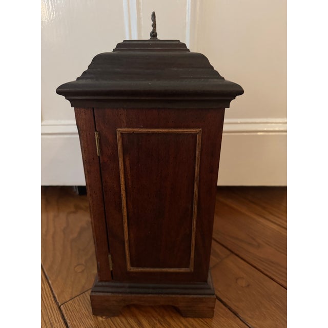 Vintage Chiming Mantle Clock For Sale - Image 4 of 9