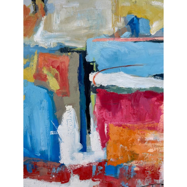 Contemporary Abstract Original Oil Painting For Sale In Atlanta - Image 6 of 12