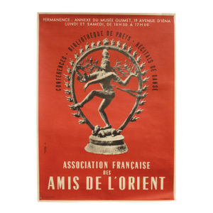 1950's French Exhibition Poster, Amis De l'Orient