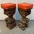 Hand-Carved Mid-Century Witco Tiki Bar and Stool Set, 3 Pieces For Sale - Image 16 of 17