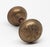 This knobs was made by Norwalk in 1905 catalog. Part of the H-46200 Argyle group. Priced as a pair of knobs with spindle....