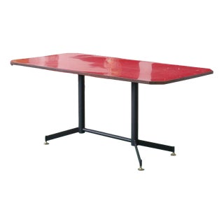 Shaped Table in Formica, Italy, 1950s For Sale