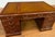 Leighton Hall Furniture Traditional 60” Mahogany Executive Desk by Leighton Hall - Showroom Sample For Sale - Image 4 of 9