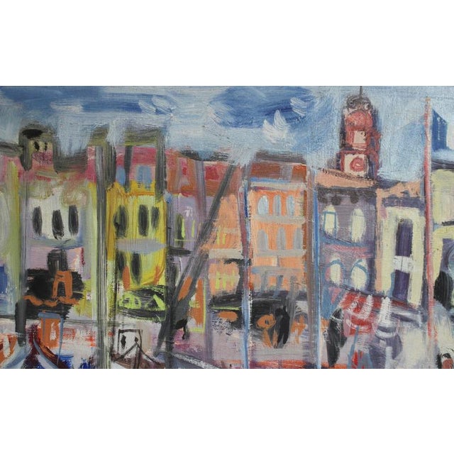 Maurice Empi, Saint Tropez, 1970s, Oil Painting on Canvas, Framed For Sale - Image 9 of 18