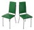Set of Mid-Century Leatherette Dining Chairs, Czechoslovakia, 1980s For Sale