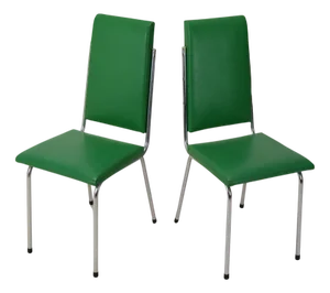 Set of Mid-Century Leatherette Dining Chairs, Czechoslovakia, 1980s