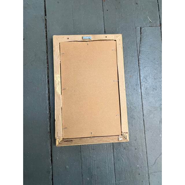 Abstract 1940’s Original Abstract Expressionist Watercolor Painting For Sale - Image 3 of 3