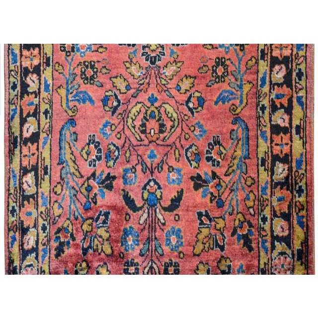 Early 20th Century Petite Sarouk Rug For Sale In Chicago - Image 6 of 10