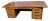 1960s Alma Company Vintage Mid Century Modern Walnut Executive Desk For Sale