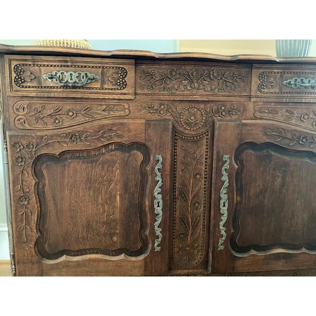 Chestnut 1800's French Provincial Walnut Chest For Sale - Image 8 of 13