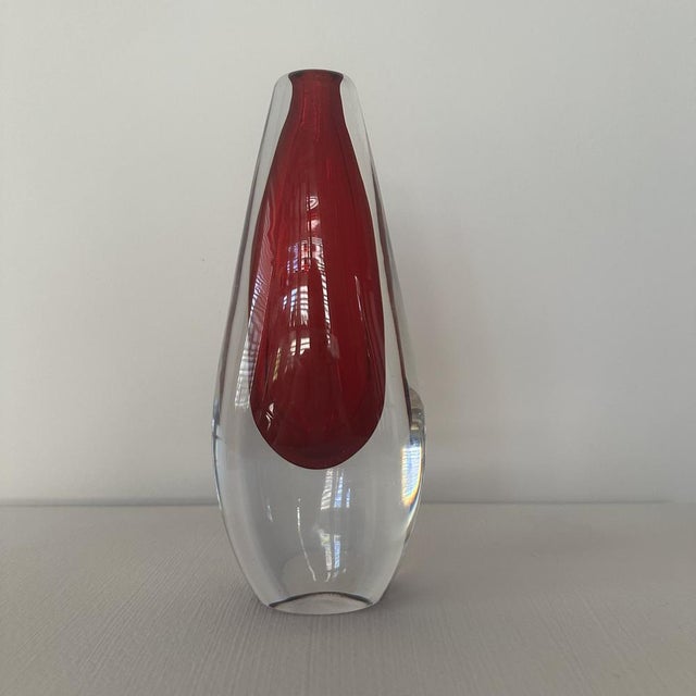 Vintage Italian Vase by Flavio Poli, in Very Good conditions. Designed 1960 to 1969 This piece is attributed to the...