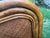 Vintage Organic Modern Barrel Form Rattan Ottoman For Sale - Image 11 of 12