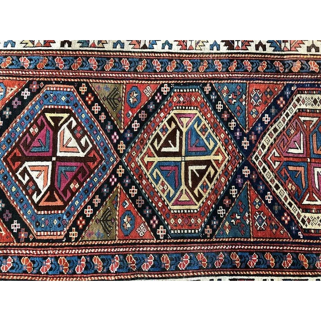 1900s Antique Caucasian Shirvan Rug For Sale - Image 4 of 8
