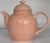 Majolica Style Blush Pink Woodland Berry and Fruit Motif Tea Pot After Bordallo Pinheiro For Sale - Image 4 of 10