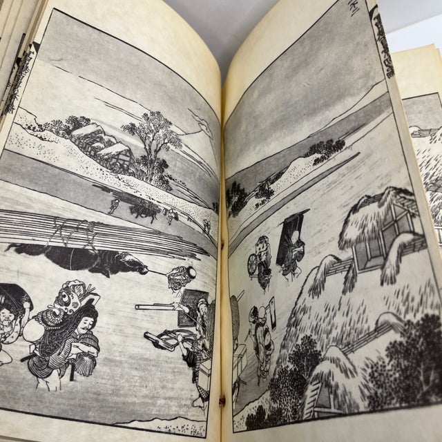 1960 One Hundred Views of Fuji Hokusai Book For Sale - Image 10 of 12
