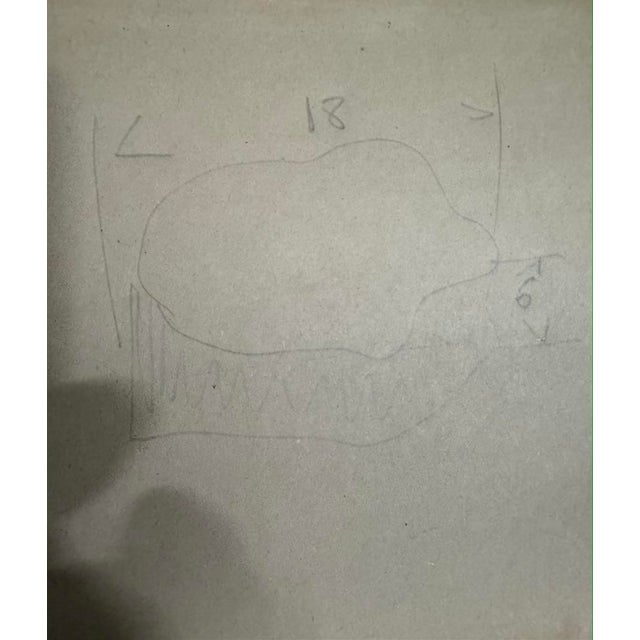 Wood Vintage French Wooden Ashtray, 1950s For Sale - Image 7 of 8