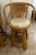 Vintage Coastal Style Wicker Rattan Swivel Stools. Set of Three, Circa 1980s For Sale In Miami - Image 6 of 6