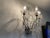 2000 - 2009 Pair of Crystal & Turquoise Beaded Three-Light Wall Sconces For Sale - Image 5 of 6